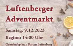 Luftenberger Adventmarkt