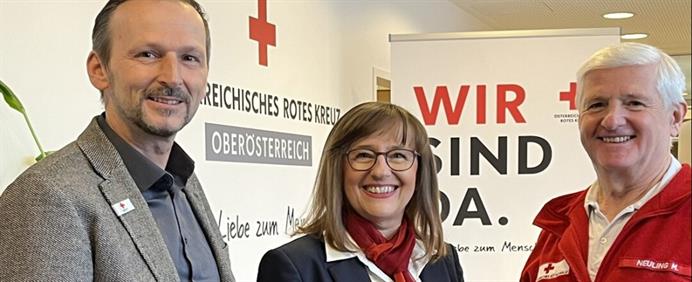 Rotes Kreuz - Bürgermeisterin Hilde Prandner